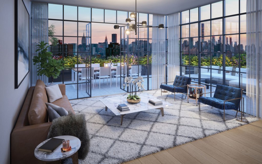 Long island city apartment unique view